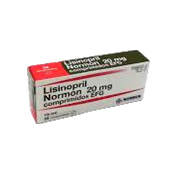 LISINOPRIL NORMON 20 mg x 28 capsulas