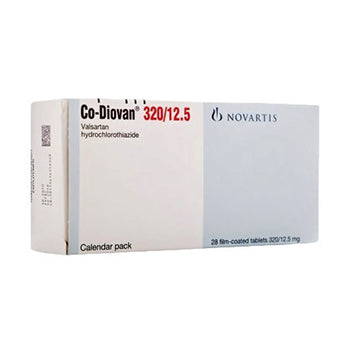 CO DIOVAN 320/12.5 mg x 28 tabletas