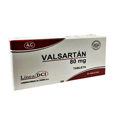 VALSARTAN 80 mg x 30 capsulas