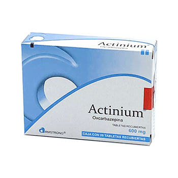 ACTINIUM 600 mg x 20 tabletas