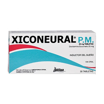 XICONEURAL 25 mg x 30 tabletas
