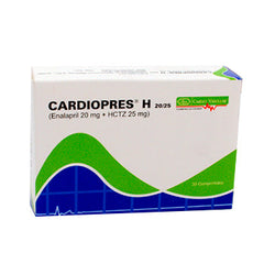 CARDIOPRES H 20 mg x 30 comprimidos