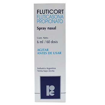 FLUTICORT SPRAY NASAL 50 mcg x 1 spray