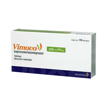 VIMOVO 500 mg/20 mg x 10 comprimidos