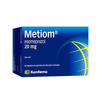 METIOM 20 mg x 30 capsulas