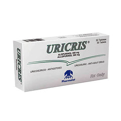 URICRIS 300 mg x 30 tabletas