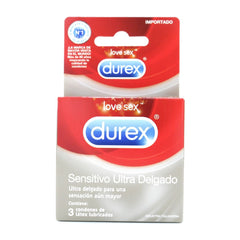 Preservativos Durex (Sensitivo Ultra Delgado) x 3