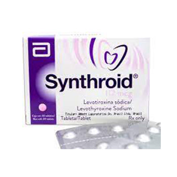 SYNTHROID 112 mcg x 30 tabletas