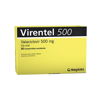 VIRENTEL 500 mg x 30 comprimidos