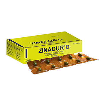 ZINADUR D 4 mg x 30 tabletas