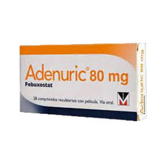 ADENURIC 80 mg x 28 comprimidos