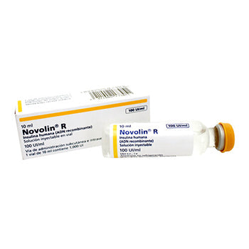 NOVOLIN R 100UI /ML 100 U.I./10 mL | Aliviomeds