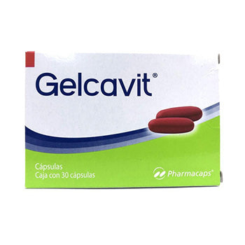 GELCAVIT Natal 400 mcg Cápsulas Blandas x 30