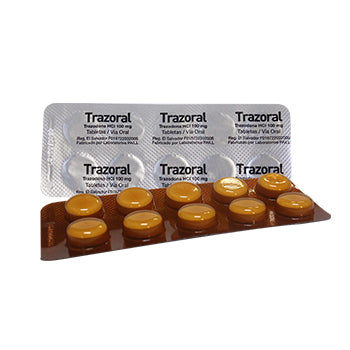 TRAZORAL 100 mg x 10 tabletas