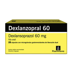 DEXLANZOPRAL 60 mg x 28 capsulas