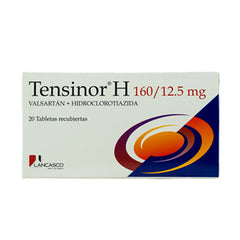 TENSINOR H 160/12.5 mg x 20 tabletas