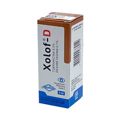 XOLOF-D 0.3%/0.1% x 5 mL