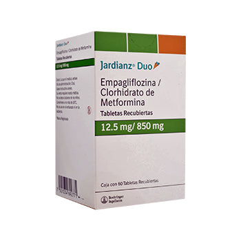 JARDIANZ DUO 12.5/850 mg x 60 tabletas