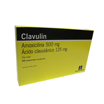 CLAVULIN 500 mg x 16 COMPRIMIDOS