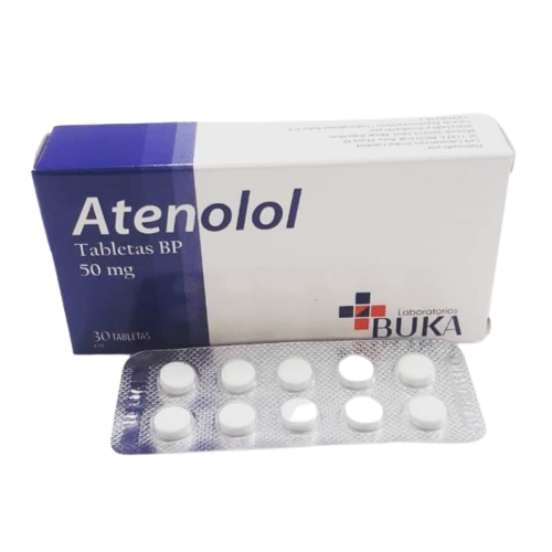 Atenolol 50 mg x 30 Tabletas