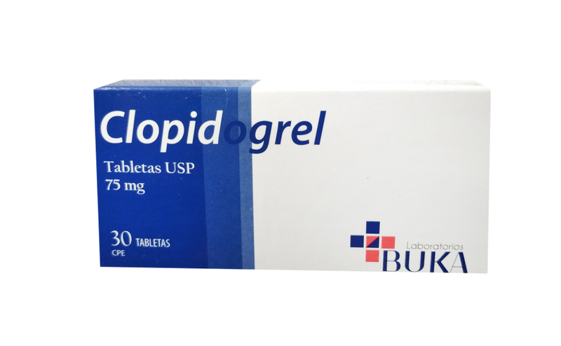 Clopidogrel 75mg x 30 Tabletas