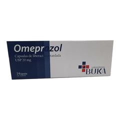 Omeprazol 20 mg x 14 Capsulas