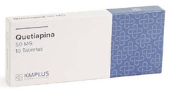 Quetiapina 50 mg x 10 Tabletas