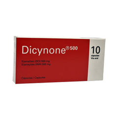 DICYNONE 500 mg x 10 CAPSULAS – 91016.9