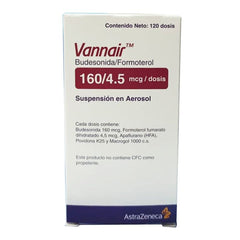 Vannair 160/4.5Mcg Aerosol x 120 Dosis