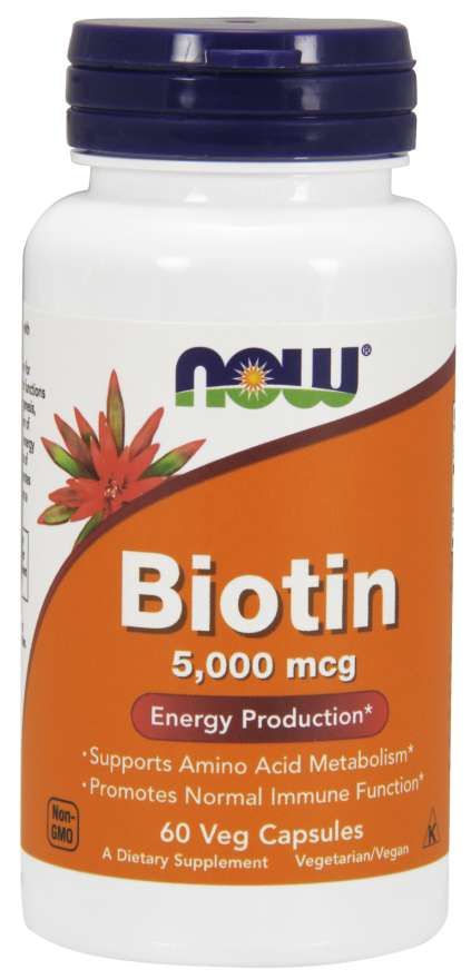 Biotin 5000Mcg x 60 Capsulas