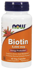 Biotin 5000Mcg x 60 Capsulas