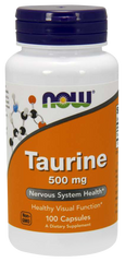 Taurine Now 500mg. x 100 Capsulas