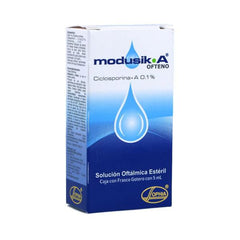 MODUSIK A SOLUCION OFTALMICA 0.1% GOTAS 5 mL