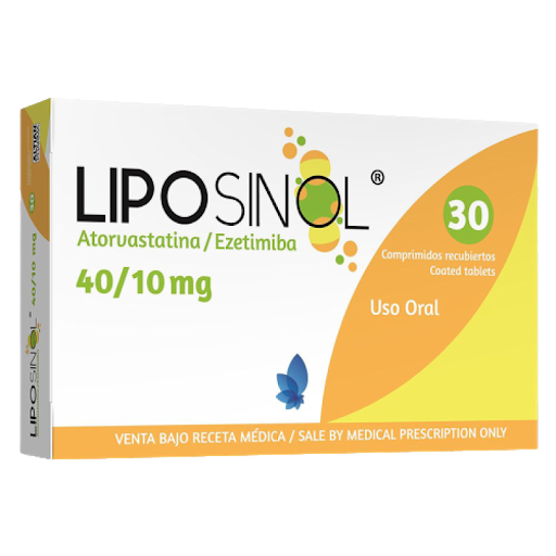 Liposinol 40/10mg x 30 Comprimidos