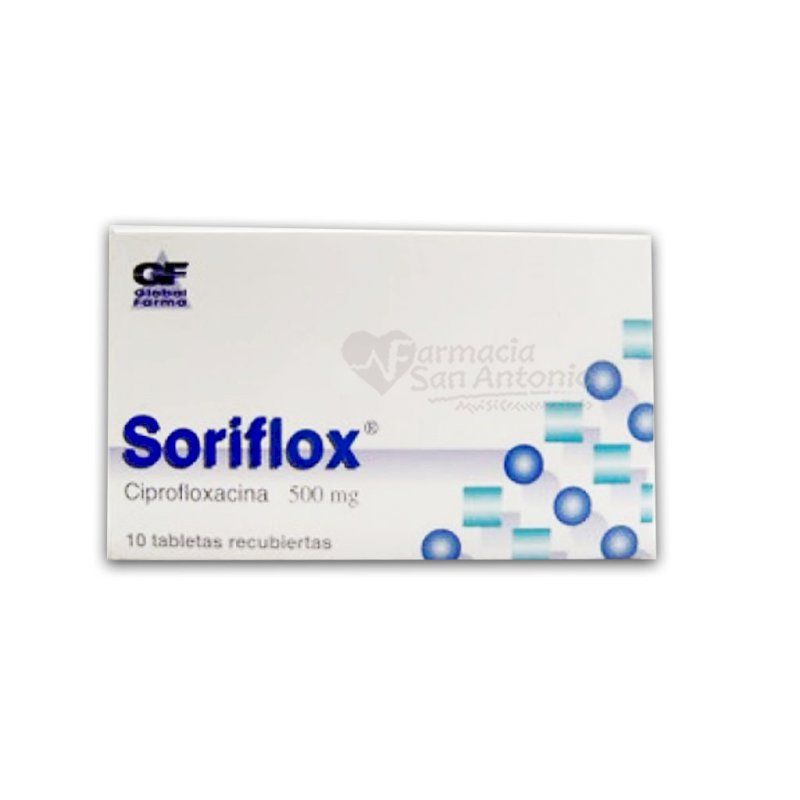 Soriflox 500mg. x 10 Tabletas