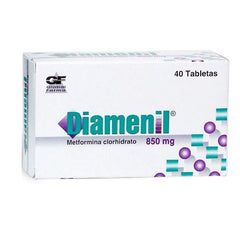 Diamenil 850 mg x 40 Tabletas