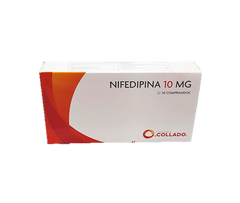 Nifedipina 10 mg x 30 Comprimidos