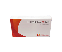 Nifedipina 20 mg x 30 Comprimidos