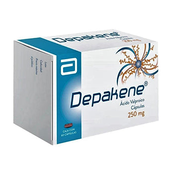DEPAKENE CAPSULAS 250 mg CAJA 60