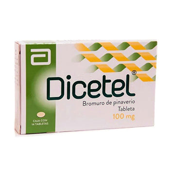DICETEL TABLETAS 100 mg CAJA CON 14