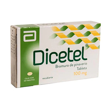 DICETEL TABLETAS 100 mg CAJA CON 28