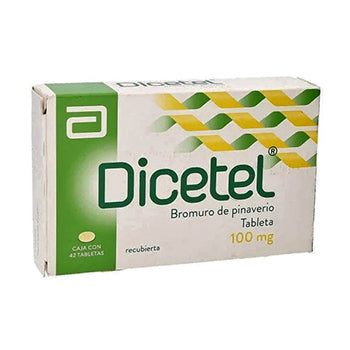 DICETEL TABLETAS 100 mg CAJA CON 42