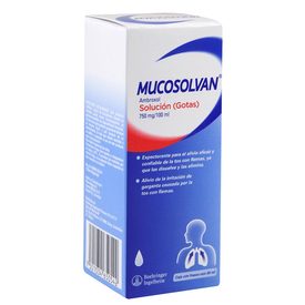 MUCOSOLVAN SOLUCION GOTAS 150 mg/199 mL FRASCO CON 30 mL