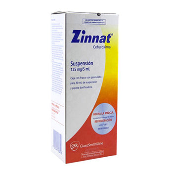 ZINNAT SUSPENSION 125 mg/5 mL
