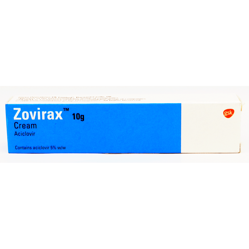 ZOVIRAX CREMA 0.05 g/g TUBO CON 10 g