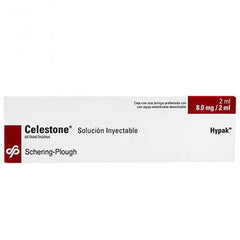 CELESTONE HYPAK SOLUCION INYECTABLE 8.0 mg/2 mL CAJA CON JERINGA CON 2 mL