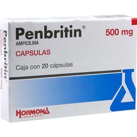 PENBRITIN T5 CAPSULAS 500 mg CAJA CON 20