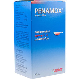 PENAMOX SUSPENSION PEDIATRICO 500 mg/5 mL FRASCO CON 75 mL