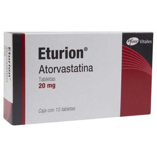 ETURION TABLETAS 20 mg CAJA CON 15