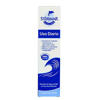  50 Sterimar Agua de Mar Spray Nasal ISOTONIC ml : Salud y Hogar